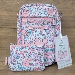 JuJube Ju Ju Be Hello Kitty - Hello Floral- Mini Helix & Coin Purse -New